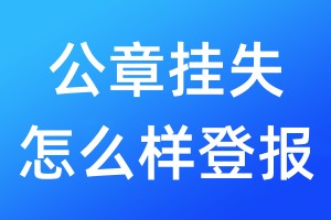 公章掛失怎么樣登報(bào)