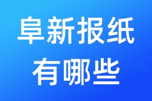 阜新報紙有哪些