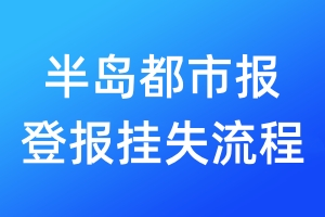 半島都市報登報掛失流程